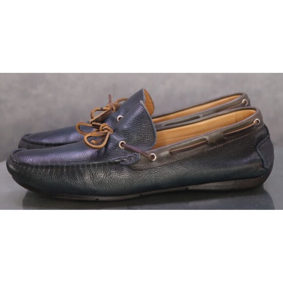 SVL Footwear Men\'s Moccasins Driving Loafers Shoes Size 13 Leather Black main image 8